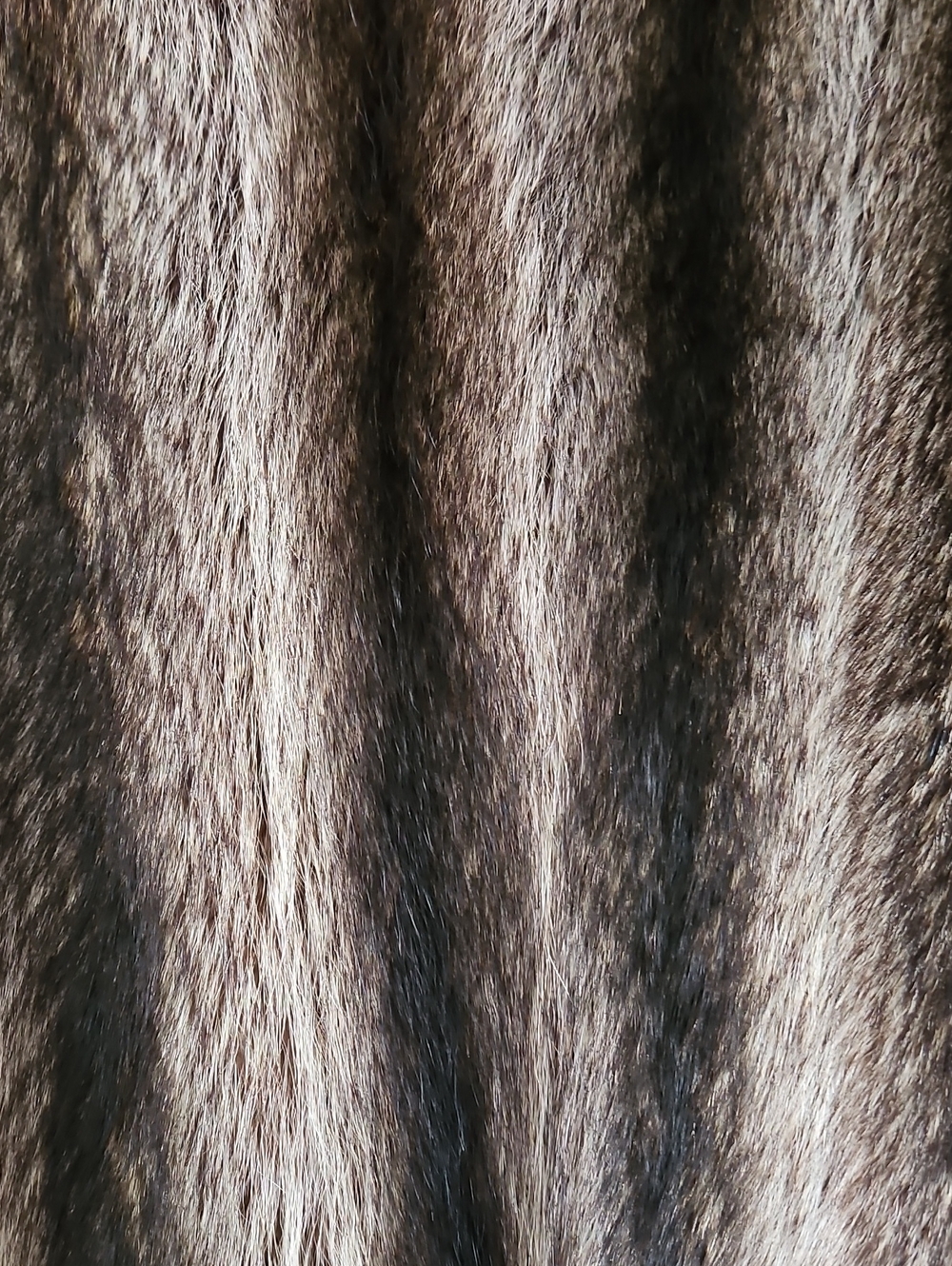 Vintage 1970s Genuine Raccoon Brown & Grey Fur Jacket - Picture 6 of 16